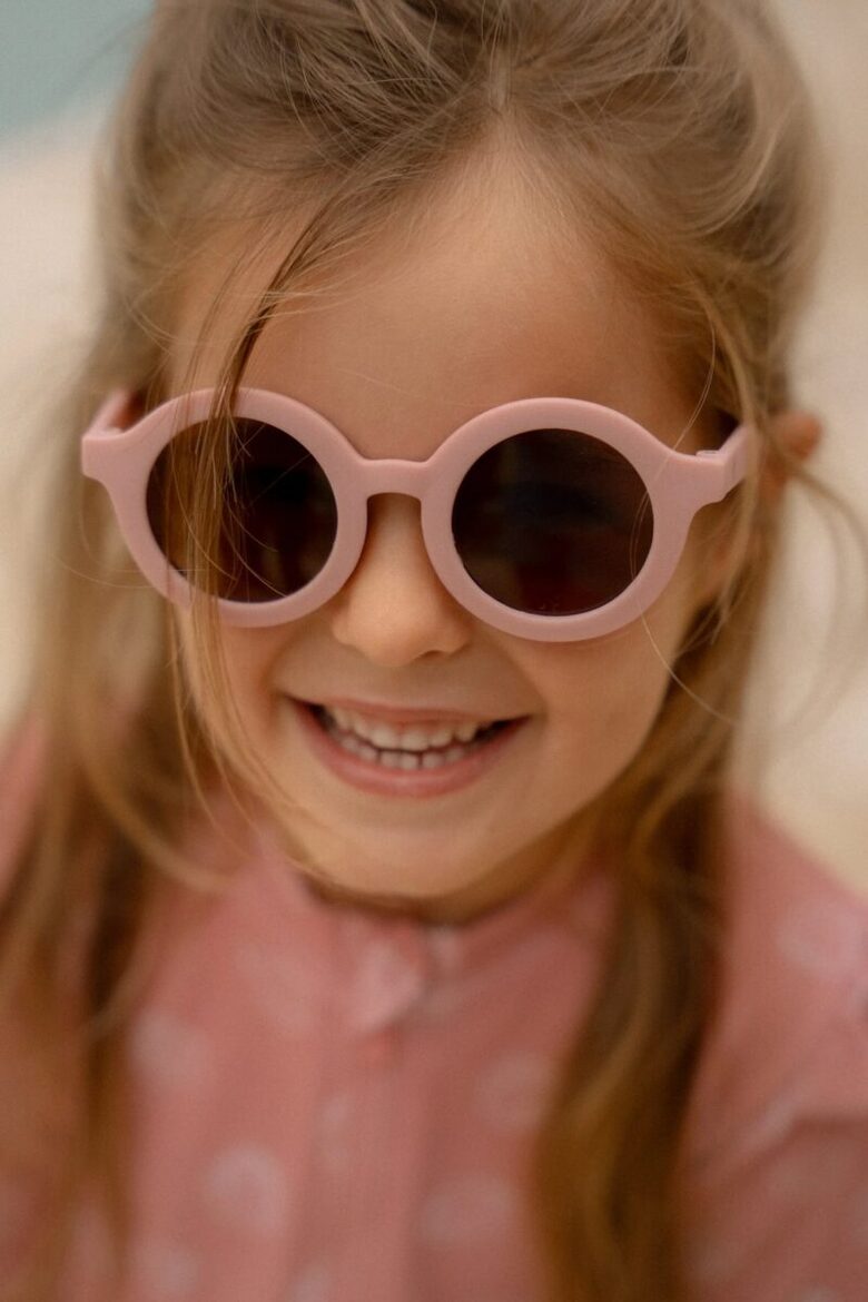 Little Dutch Children's Sunglasses Round Soft Pink 126466